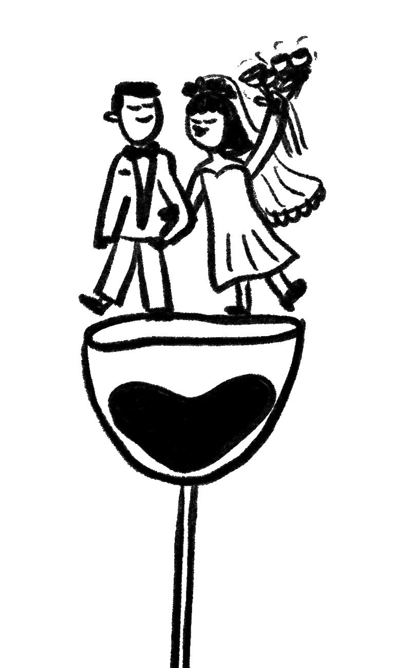 Brindis de pareja